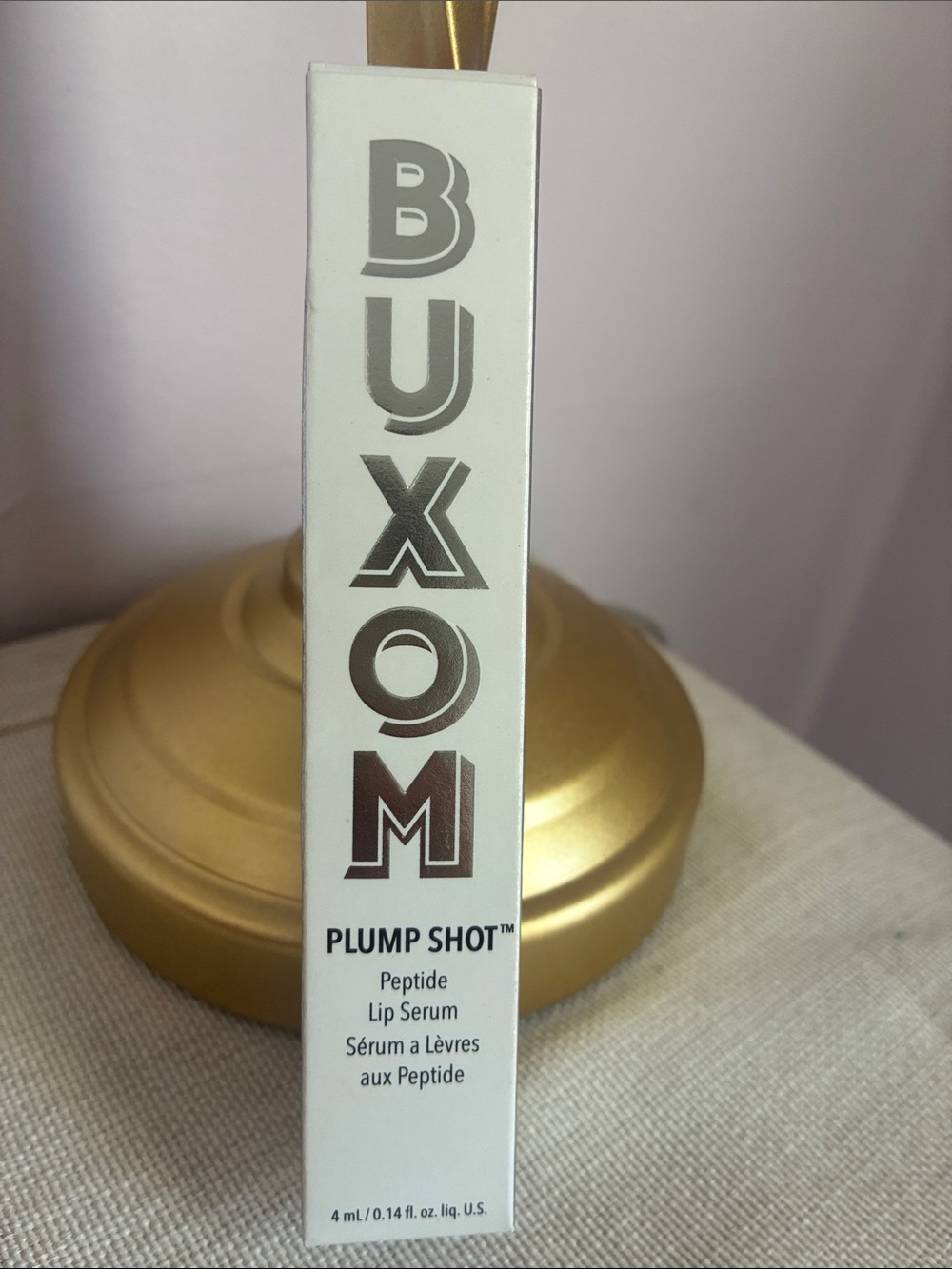 Buxom Plump Shot Lip Serum - White & Silver Box brand new in box